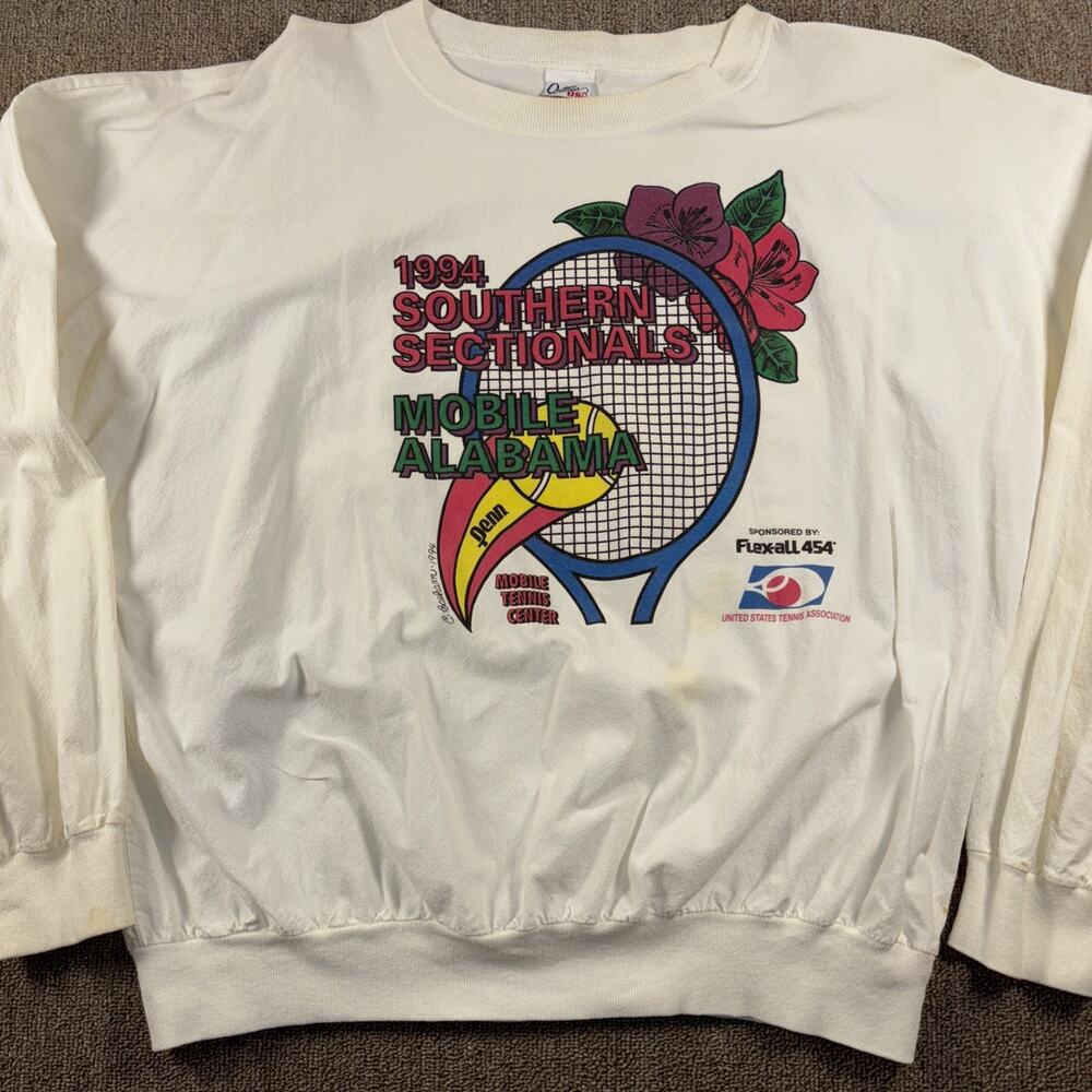 Vintage 1994 Tennis Alabama Sectionals PENN USTA Large